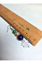 Women's Natural Stone Earrings – Amethyst Citrine Jade – Handmade Earrings with Leaf Figures - 3