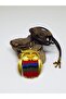 Macrame Ethnic Design Necklace with Gold Owl Figure No 12,13,14 - 3