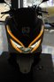 Orange Color Headlight Design Foil for Honda Pcx (2018-2020 Model Years) - 5
