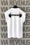 Fitness Back Printed Zero Sleeve Crew Neck Sports Tshirt