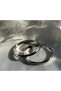 Silver Colored Women's Hoop Earrings - 2