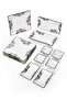 12-Piece 4-Person Lavender Breakfast Set Handmade Breakfast Presentation Set Serving Plates - 3
