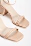 Women's Thick Platform Heeled 8 cm Ankle Detailed Evening Dress Shoes - 5