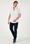 Cotton Regular Fit Single Pocket Short Sleeve Shirt Men's Shirt Cf25S 128230 - 3