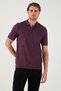 Cotton Regular Fit Half Zipper Polo Collar t Shirt Men's Polo Collar t Shirt 5901029 - 5