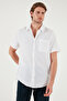 Cotton Regular Fit Single Pocket Short Sleeve Shirt Men's Shirt Cf25S 128230 - 2