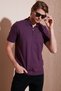 Cotton Regular Fit Half Zipper Polo Collar t Shirt Men's Polo Collar t Shirt 5901029