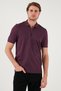Cotton Regular Fit Half Zipper Polo Collar t Shirt Men's Polo Collar t Shirt 5901029 - 3