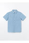 LCW Jeans Regular Fit Short Sleeve Men's Jean Shirt