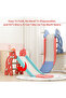 2 in 1 Children's Slide Kids Slide with Basketball Hoop Indoor Home Multi-Function - 5