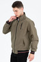 Khaki Lined Water and Windproof Seasonal Coat - 4