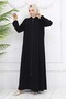 Robe Pleated Ferace Black 1009 - 4