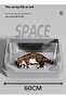 Stainless Steel Cat Litter Box Metal Litter Pan Tray with High Wall - 3