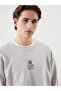 Crew Neck Long Sleeve Printed Men's Sweatshirt - 3