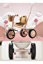 2 In 1 Kids Tricycles for Toddler, with Storage Basket, Adjustable Seat and Removable Push Handle - 6
