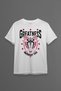 White Men's T-Shirt Greatness Roman Reigns Gym Sports Fitness Printed T-Shirt