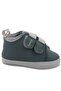 Baby Boy Indigo Elastic Velcro Leather Shoes Leather Shoes - 2