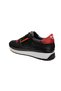 Black Leather Sneakers - 2