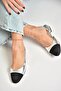 U 725512009   Silver Women's Ballerinas - 3