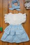 X Silk Atlas Baby Girl and Child Muslin Cotton Dress - 5