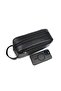 Men's Black Cosmetic Makeup Shaving Bag Men's Handbag - 2