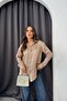Beige satin fabric shirt - 6