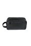 Men's Black Cosmetic Makeup Shaving Bag Men's Handbag - 8