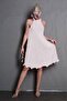 White Halter Neck Women's Dress Mg2351 - 7