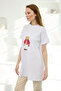 Women's Crew Neck Short Sleeve Underwear White - 2