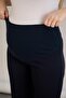 Işşil 4554-Luxury Winter Pipe Leg Maternity Clothing Fabric Pants - 6