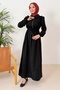 Ansel Ruffle Dress 1368 - Black - 5