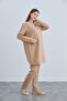 IŞIL 4538-Lycra بدلة رياضية مخططة من القطن الممشط بخيطين - 3