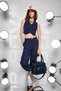 Women's Navy Blue Trousers 15425 - 5