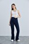 IŞIL 4511-Spanish Leg Maternity Two Thread Combed Cotton Trousers