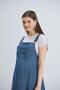442-Mini Pocket Maternity Lyocell Gardener Maxi Hijab Dress - 5