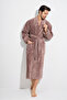Triga Bamboo Cotton Men's Bathrobe with Shalyaka Piping