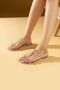 Women's Transparent Rhinestone Sandals - Comfortable Casual and Beach Style - 2