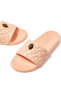 Luxury Orange Stitched Slippers for Hot Days - 5