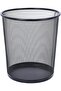 RF9956 mesh waste bin: portable, round, compact design for bathrooms, kitchens, etc..