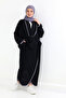 Casual Draped Pocket Fenomen Cross Tunic Black - 7