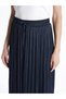 Lcwaikiki Classic Elastic Waist Satin Women's Pleated Skirt - 3