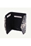 Uderra Genuine Leather Black-White Women's Wallet - S1Kc0002 - 2