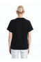 Crew Neck Printed Women's T-Shirt (S5) - 4