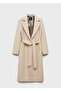 Wool Coat with Detachable Collar - 7