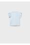 T-Shirt with Embroidery with Flounce - 4