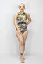 Women's Lycra Swimsuit - Patterned 36-46 Size Range