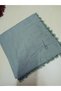 Handmade Star Embroidery, Beaded Writing, Cheesecloth, Scarf, Yemeni, Mevlüt Coverlet, 4 Sides Embroidered - 4