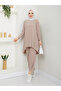 My Sandy Shalwar Detailed Trouser Suit with Its Most Beautiful Colors