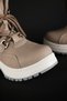 V1063512 Filet Daily Children's Boots Gray Size Girls' Shoes - 8