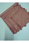 Handmade Cherry Embroidered, Beaded Writing, Cheesecloth, Scarf, Yemeni, Mevlüt Cover with 4 Embroidered Sides